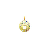 Evil Eye Pendant, Cosmic Charm - My Jewelist