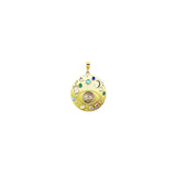 Celestial Eye Labradorite Gold Pendant – My Jewelist