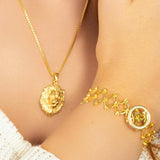 14K Gold Vermeil Lion Pendant – My Jewelist