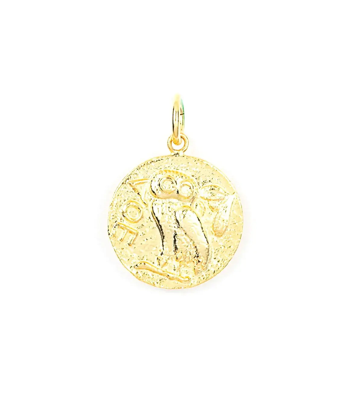 Owl Charm Necklace 14K Gold Vermeil – My Jewelist