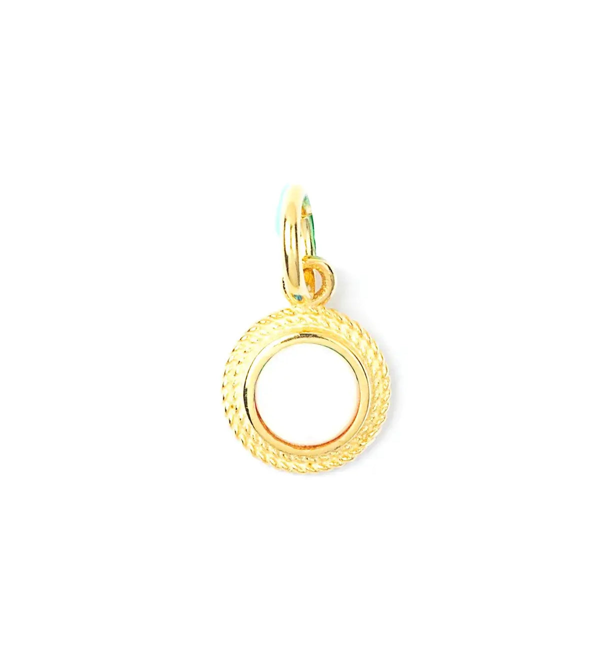 Simulated White Opal Charm Pendant – My Jewelist