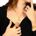 Gold Snake Pendant 2– My Jewelist