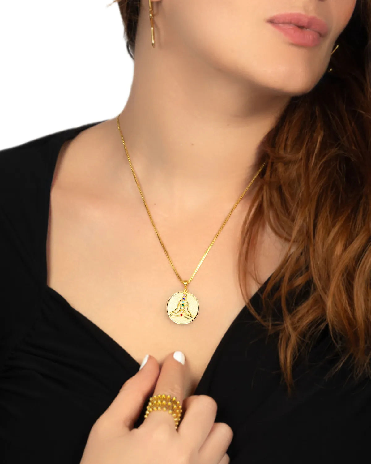 Gold Chakra Pendant – My Jewelist