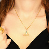 Gold Chakra Meditation Pendant – My Jewelist