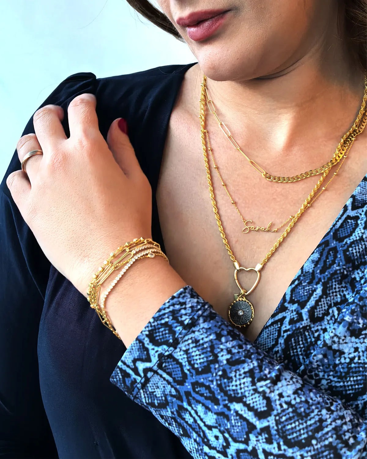 Paperclip & Curb Chain Necklace – My Jewelist