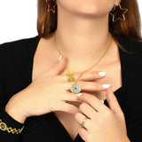 Antique Evil Eye Gold Pendant – My Jewelist