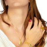 14K Gold Vermeil Lion Pendant – My Jewelist