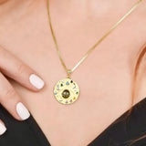 Celestial Eye Labradorite Gold Pendant – My Jewelist