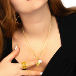 Gold Snake Pendant – My Jewelist