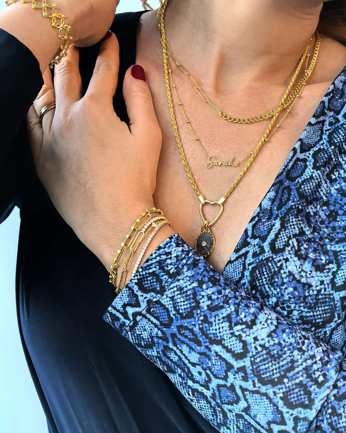Paperclip & Curb Chain Necklace – My Jewelist