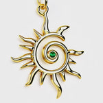 14K Gold Vermeil Sun Pendant – My Jewelist