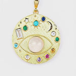 14K Gold Vermeil Celestial Medallion 2 – Video