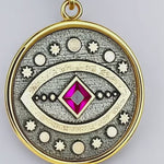 Antique Evil Eye Gold Pendant – My Jewelist