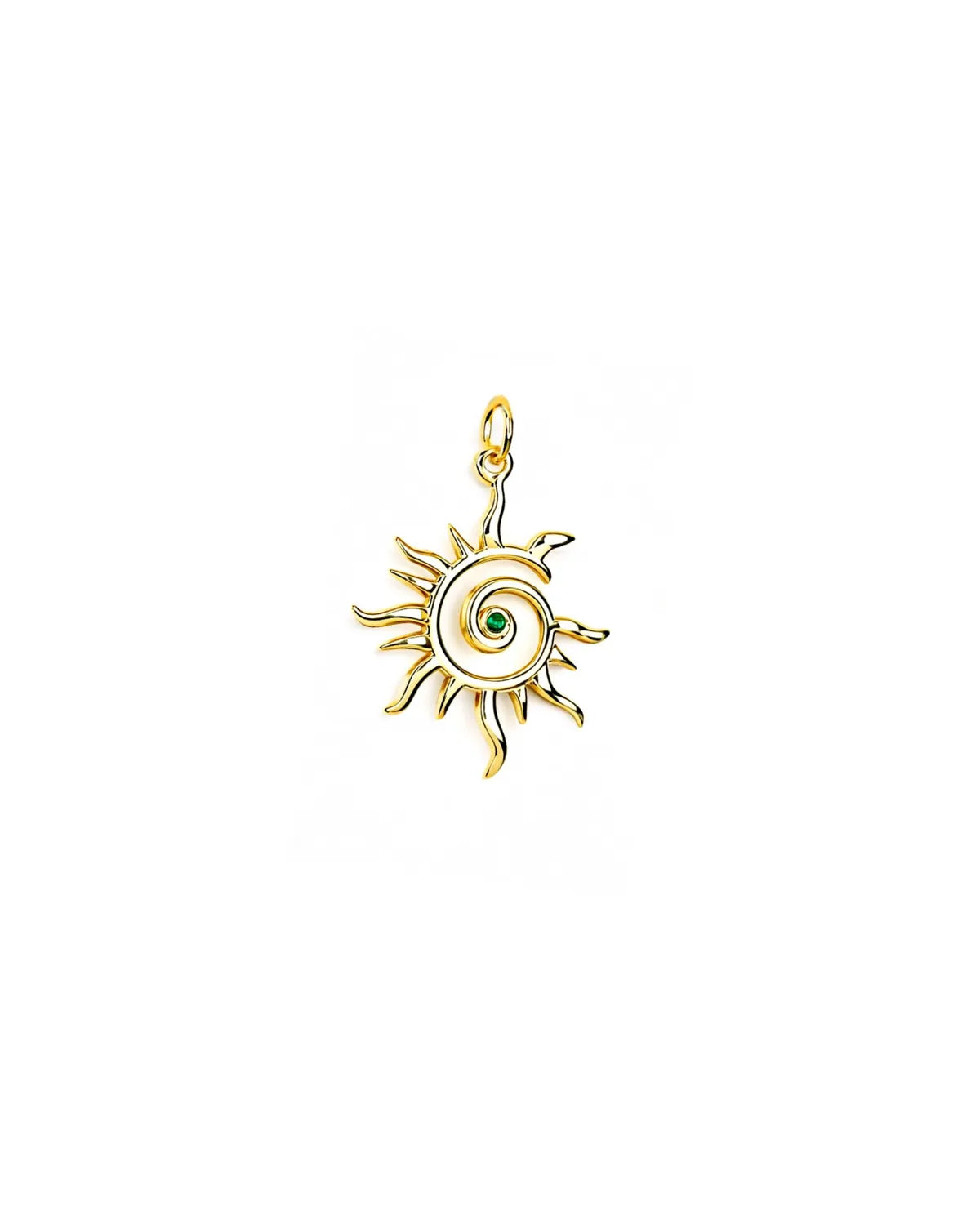 14K Gold Vermeil Sun Pendant – My Jewelist