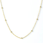 Gold Vermeil Satalitte Necklace 3 - My Jewelist