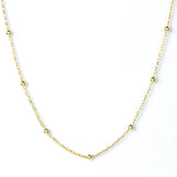 Gold Vermeil Satalitte Necklace 3 - My Jewelist