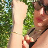Cuban Link & Tennis Bracelet – Bold Meets Delicate