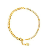 Cuban Link & Tennis Bracelet – Bold Meets Delicate