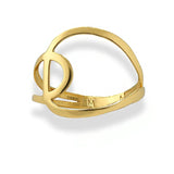 Eternal Balance Ring – 14K Gold Vermeil Minimalist Band