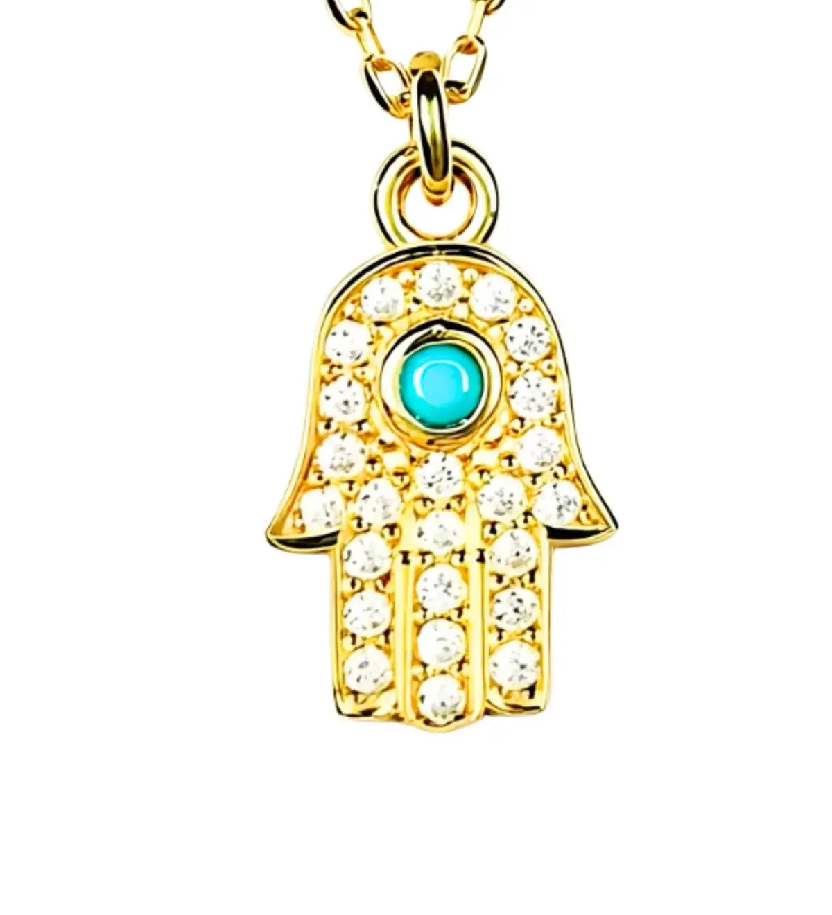 Hamsa Hand Charm Pendant