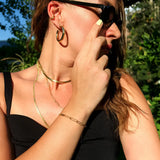 Duality Gold Vermeil Bracelet – Bold Cuban Meets Sleek Paperclip