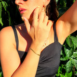 Curb Chain 14K Gold Vermeil Bracelet – Timeless Strength