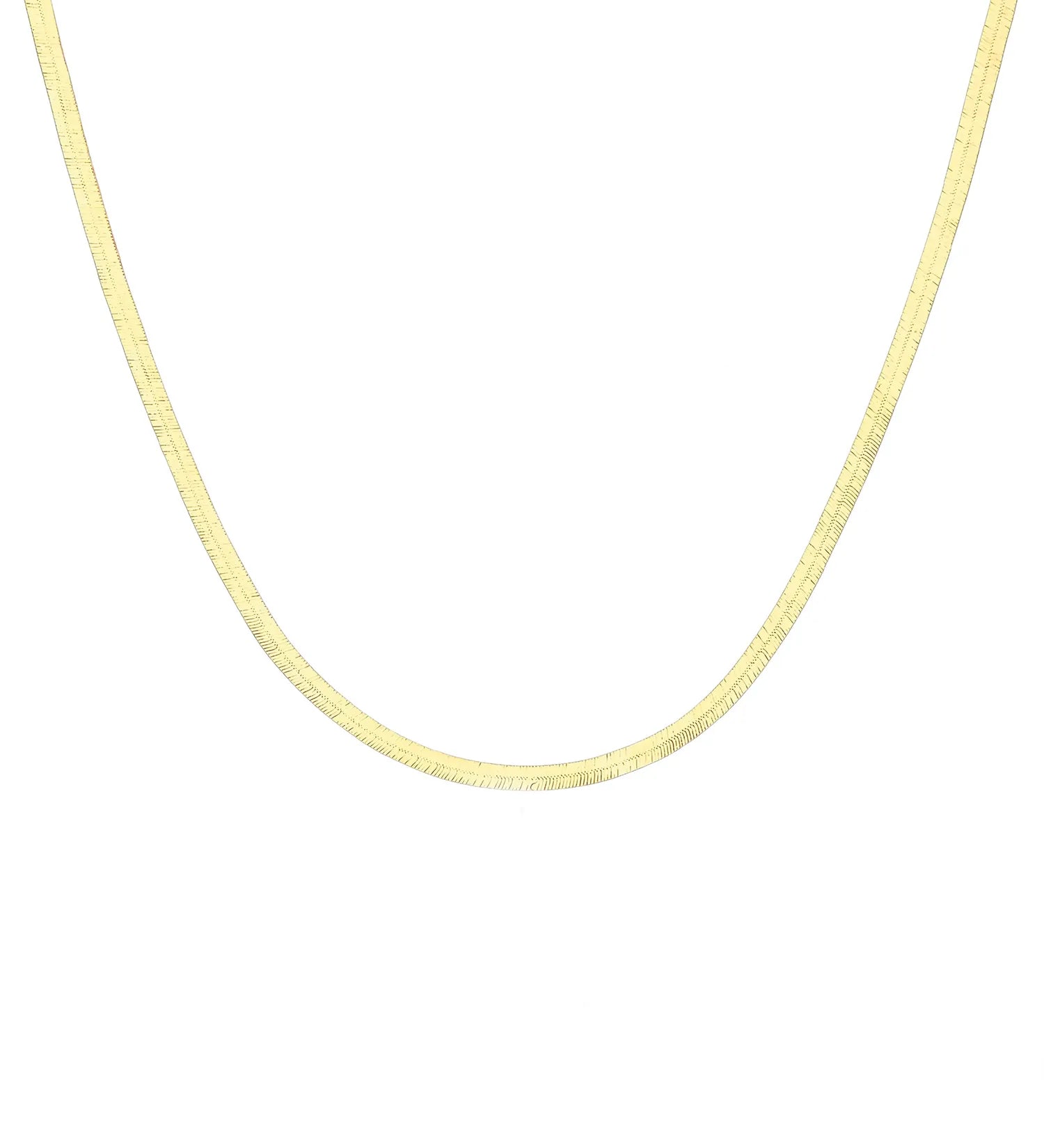 Sleek & Elegant Gold Necklace - My Jewelist
