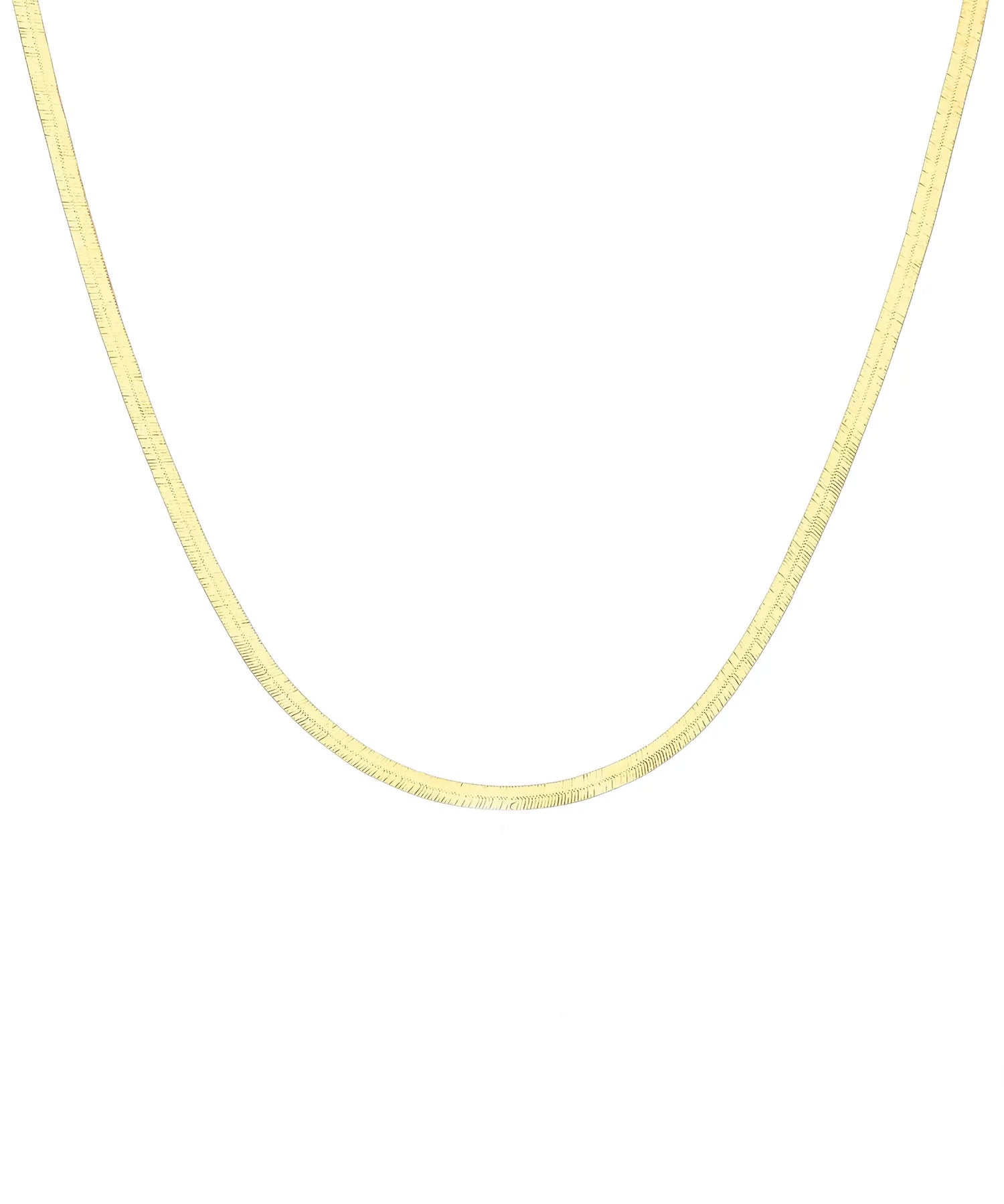 Sleek & Elegant Gold Necklace - My Jewelist