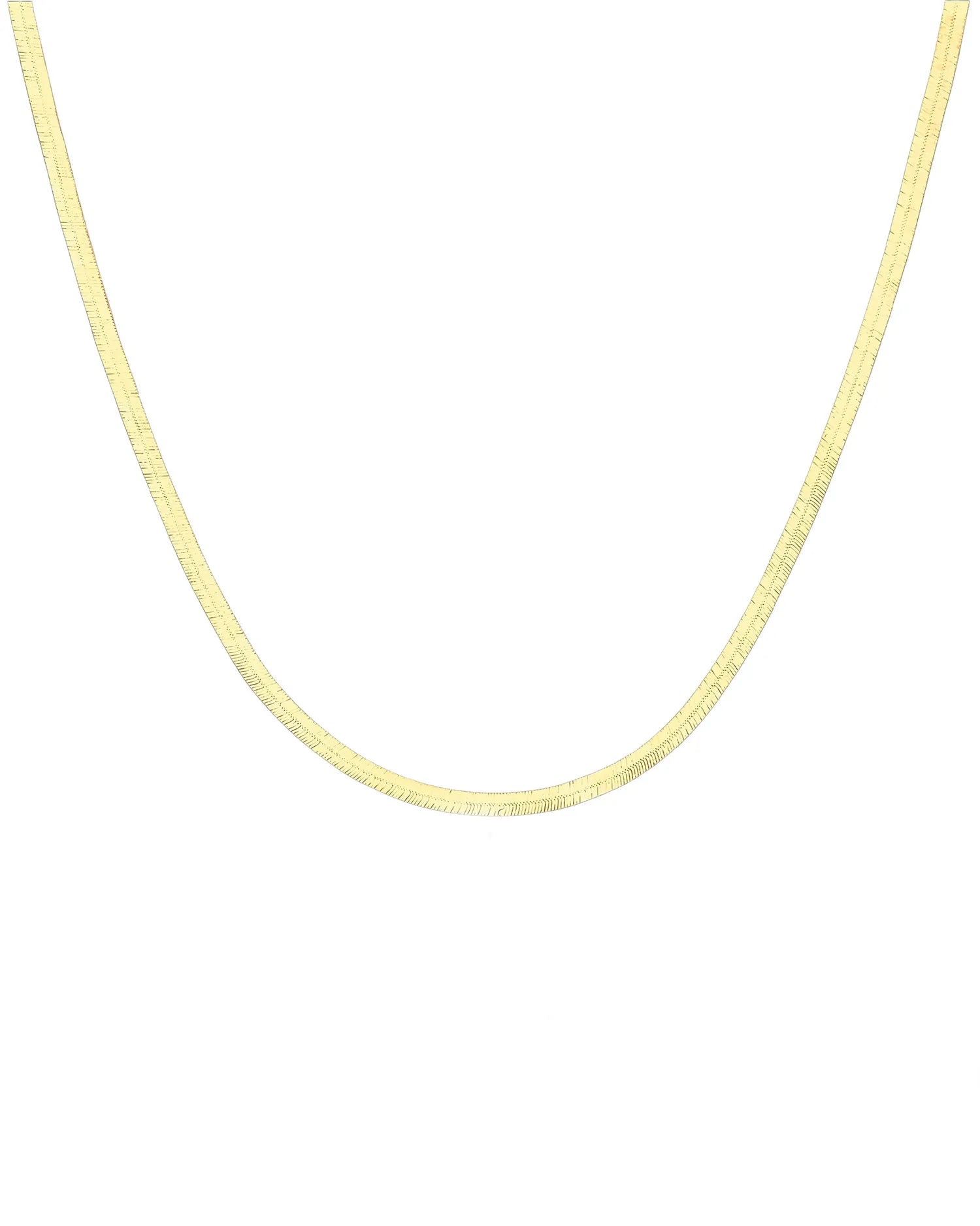 Sleek & Elegant Gold Necklace - My Jewelist