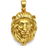 Lion Pendant – 14K Gold Vermeil Symbol of Strength & Confidence