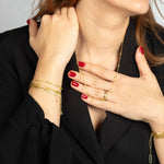 Gold Vermeil Satalitte Necklace 4 - My Jewelist