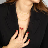 14K Gold Vermeil Paperclip Chain Necklace – My Jewelist