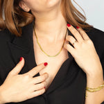 14K Gold Vermeil Italian Snake Chain 2 –  My Jewelist