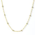 14K Gold Vermeil Singapore Satellite Chain - My Jewelist