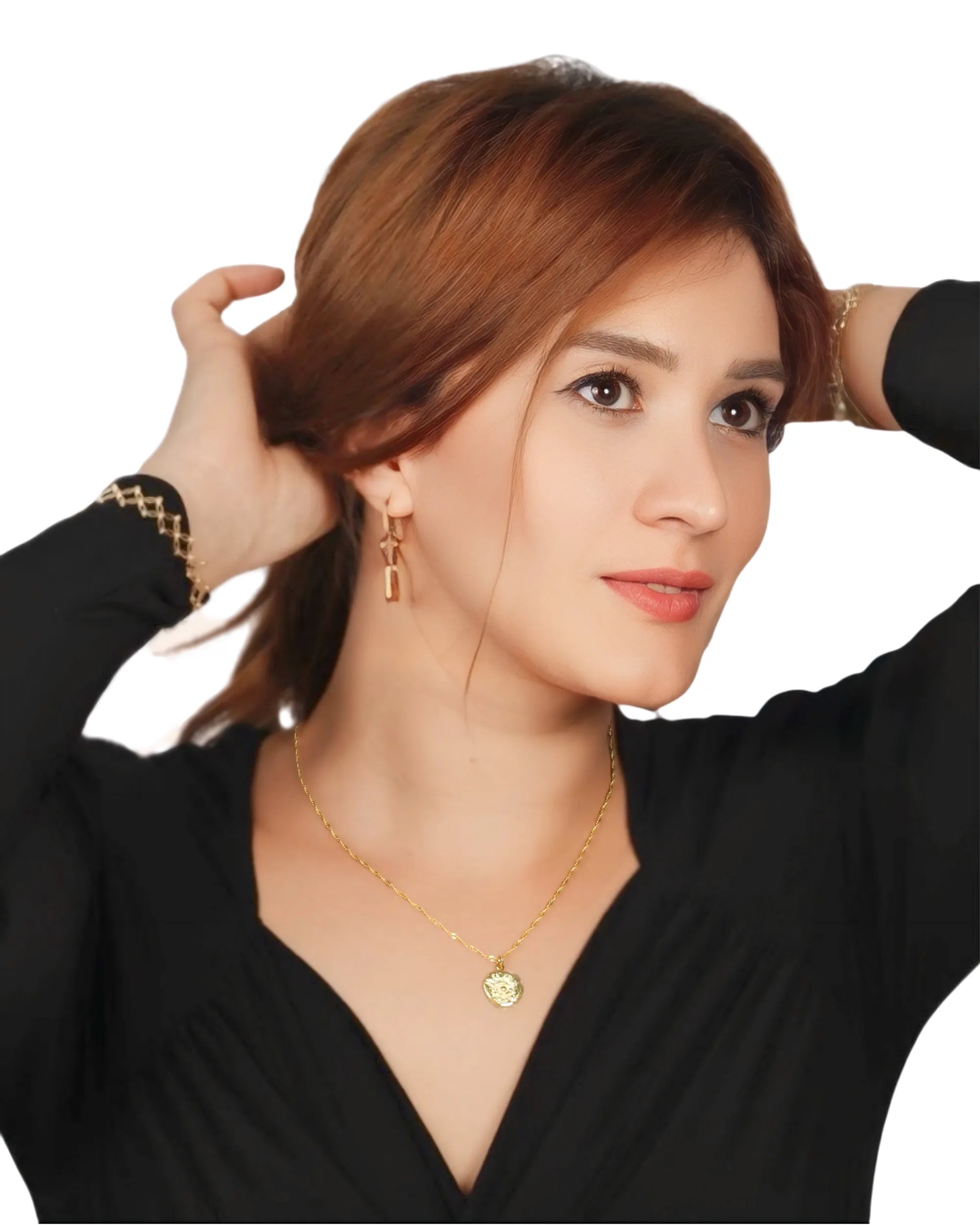 14K Gold Vermeil Evil Eye Pendant – My Jewelist