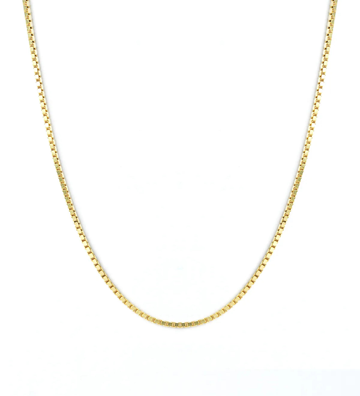 Gold Vermeil Box Chain –  My Jewelist