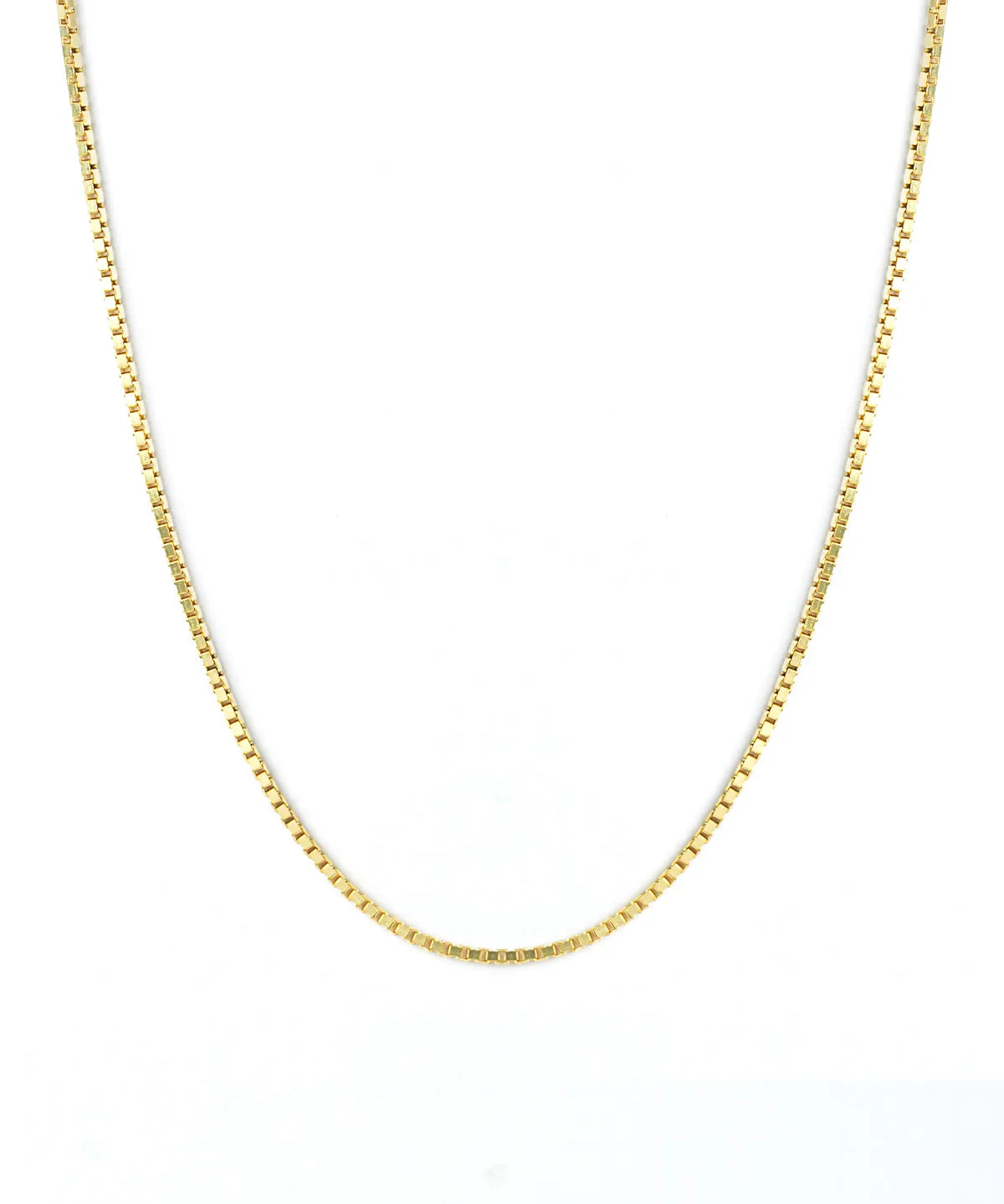 Gold Vermeil Box Chain –  My Jewelist