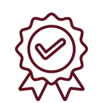 A red ribbon featuring a prominent check mark-My Jewelistc