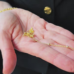 Gold Vermeil Satalitte Necklace 3 - My Jewelist