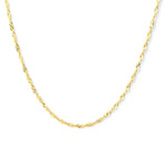 Gold Vermeil Singapore Chain Necklace - My Jewelist